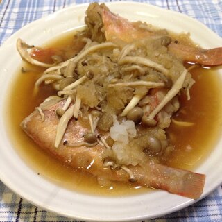 赤魚としめじのみぞれ煮♪